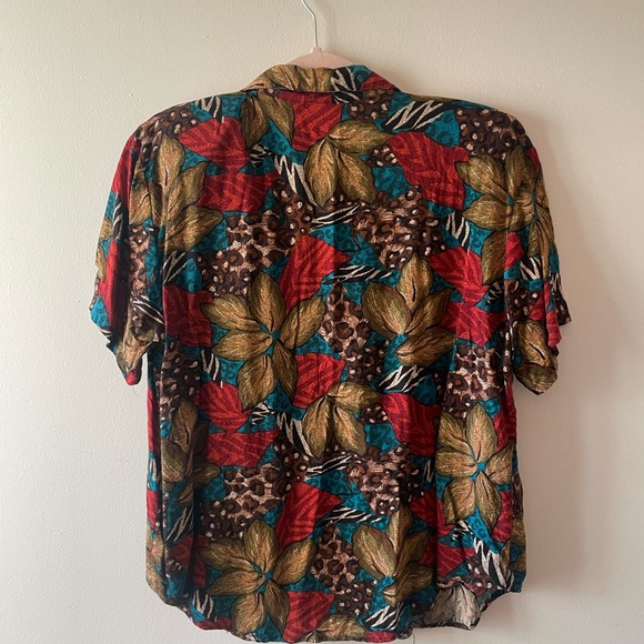 VINTAGE patterned blouse - Picture 4 of 4